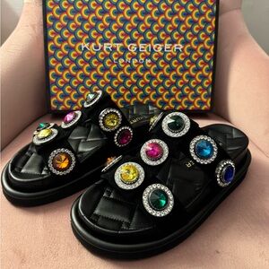Kurt Geiger London Orson Crystal Sandal | Women’s 7